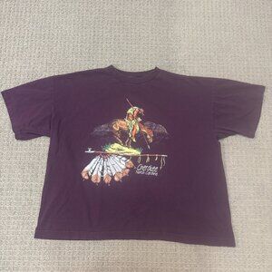 Vintage Eagle North Carolina Shirt 2XL Cotton Crewneck Graphic 90s Indigenous